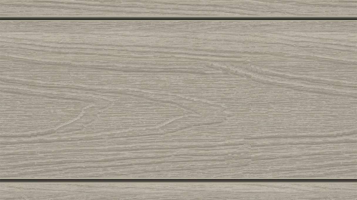 planeo MAXLine Nature - 3m WPC CoEx ummantelte XL Terrassendiele Verbundprofil leicht - Hellgrau strukturiert/glatt gebürstet