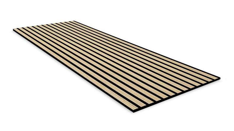 planeo Akustikpaneel - MixWall Timber Touch Flare Oak 52 x 104 cm | Echtholzfurnier (PLMW-00011B)