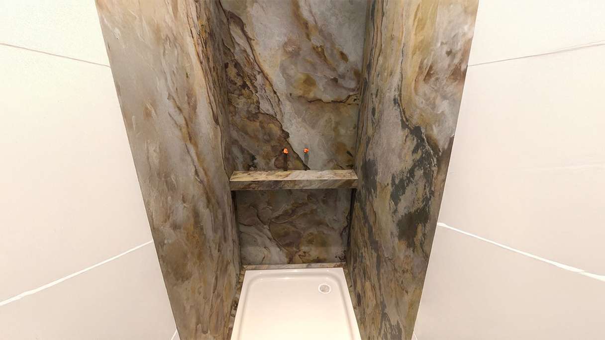planeo EVOLITH Slate&Stone - Naturstein Wandverkleidung Autumn Drift 1220 x 610 mm