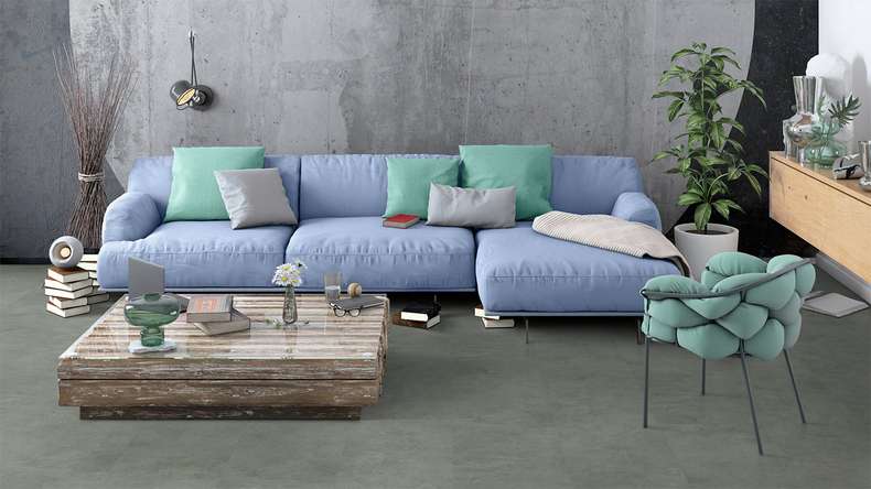 Gerflor Klick Vinyl - Virtuo 30 Rigid Acoustic Tavla Green | Trittschalldämmung integr. (39101452)
