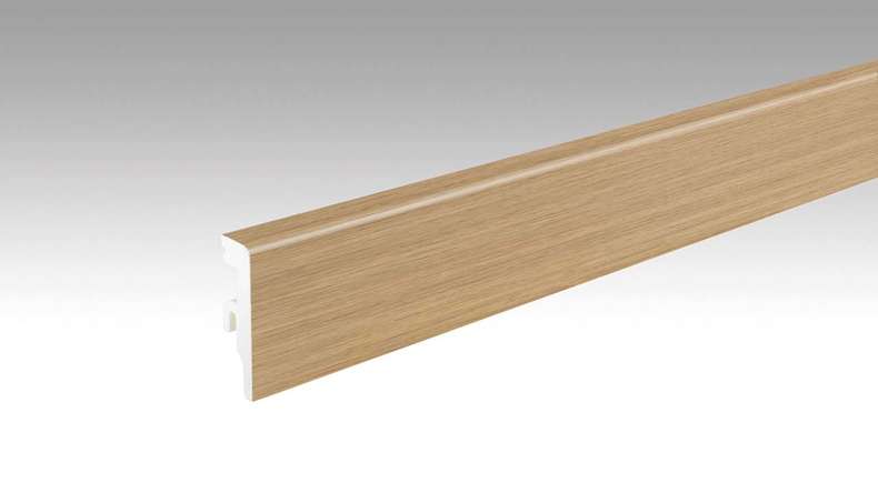 MEISTER Sockelleisten Fußleisten Eiche Natural Spring 7431 - 2380 x 60 x 16 mm (200013-2380-07431 - 6948237431)