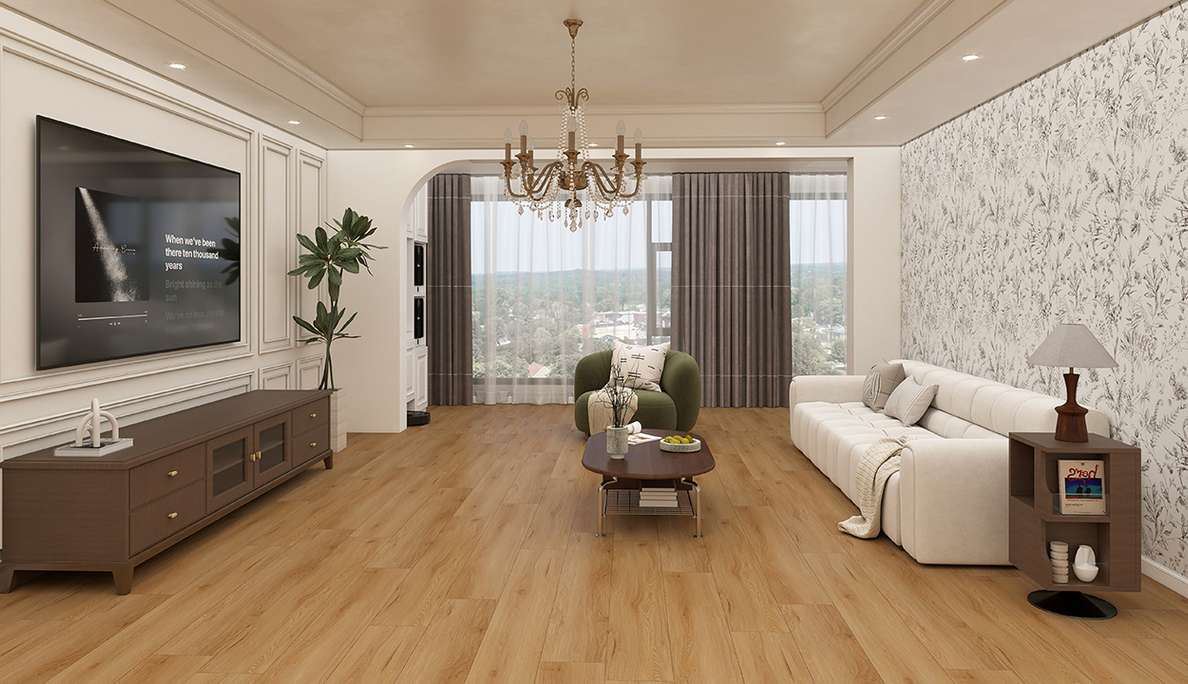 planeo Rigid Klick Vinyl - SolutionX 2in1 Eiche Gold