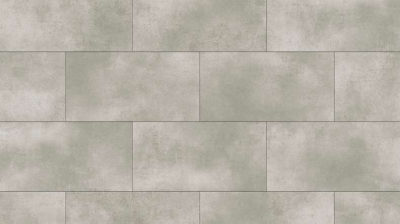planeo Rigid Klick Vinyl - STEINWERK PUCore XL Betongrau Hell | Trittschalldämmung integr. (NF-FXL-299)