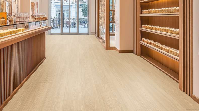 Gerflor Klick Vinyl Rigid - Creation 70 Clic EIR Lounge Oak Beige | Synchronprägung (61331272)