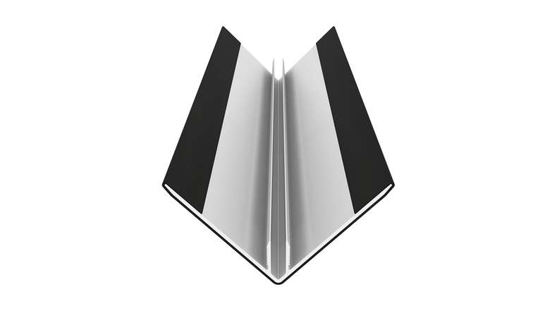 planeo LINEA - Alu CoEx Außeneckprofil Schwarz 3000 x 66 x 66 mm