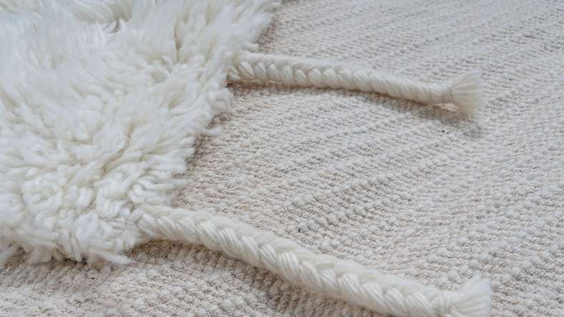 planeo Teppich - Casablanca 140 Natur / Elfenbein 120 x 170 cm