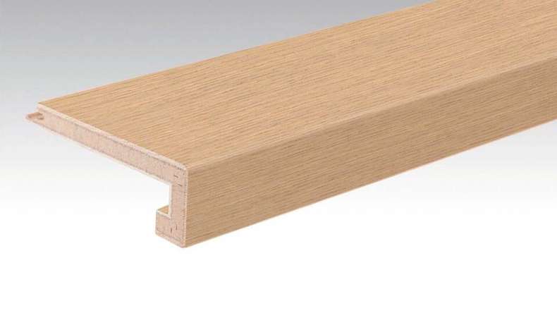 MEISTER Treppenkantenprofil aus Parkett U-Profil Eiche harmonsich pure 9030 (800005-2150-09030 - 9037009030)