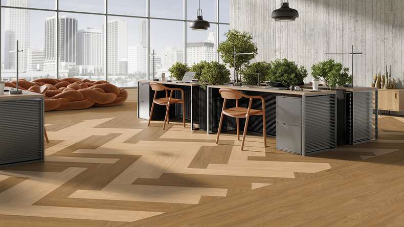 Gerflor Klebevinyl - Creation 55 Tamo Light Brown