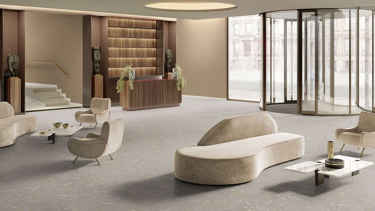 Gerflor Klebevinyl - Creation 70 Stony Cream