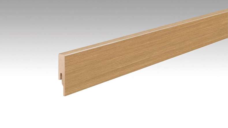 MEISTER Sockelleisten Fußleisten Eiche Fleetwodd 7399 - 2380 x 60 x 16 mm (200013-2380-07399 - 6948237399)