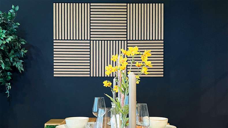planeo Akustikpaneel - MixWall Timber Solid Althea Oak 52 x 52 cm | Echtholzfurnier MDF (PLMW-10311C)