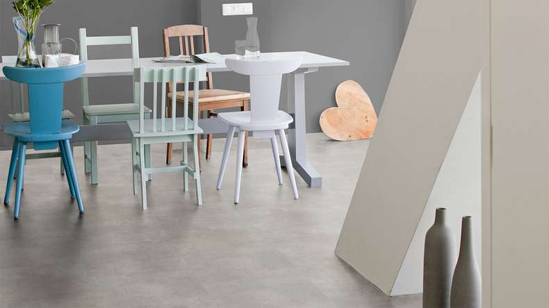 planeo Klebevinyl - SilentIQ Stone 2in1 Objekt Caldrex | Trittschalldämmung integr. (F-DS-SIQ-2080)