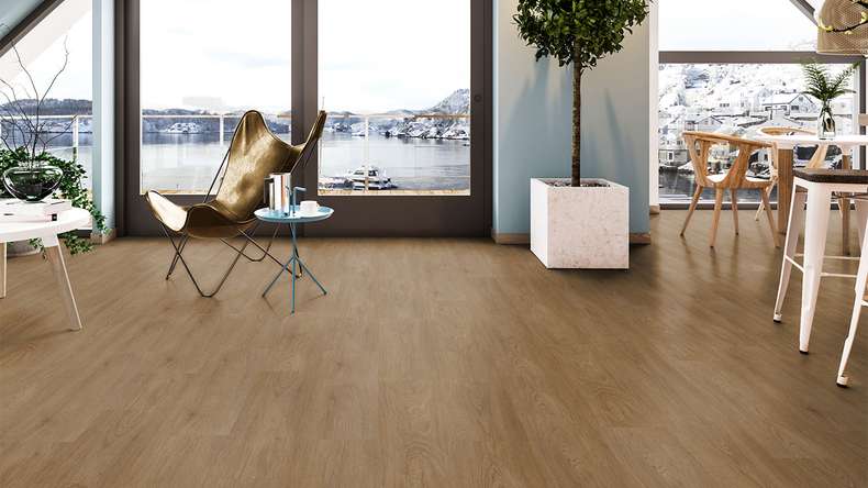 Gerflor Klick Vinyl - Senso Premium Rigid Acoustic Country brown | Trittschalldämmung integr. (40441627)