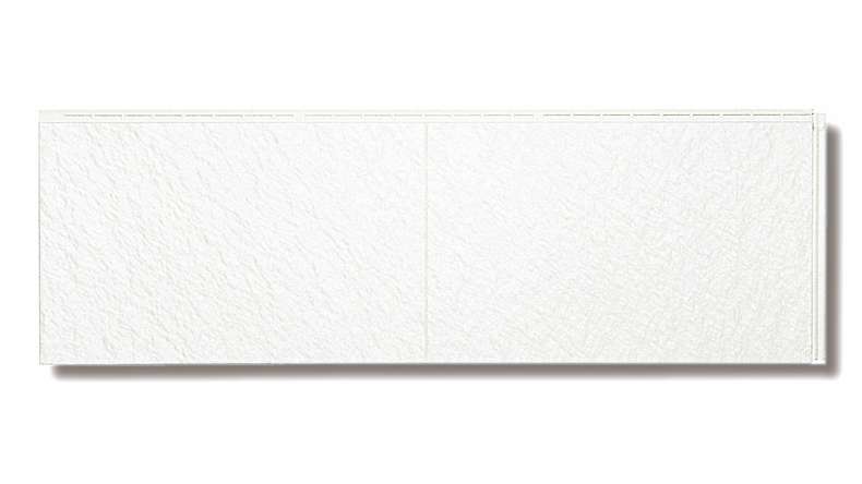 Zierer Fassadenplatte Putzoptik PS1 - 1115 x 359 mm weiß aus GFK