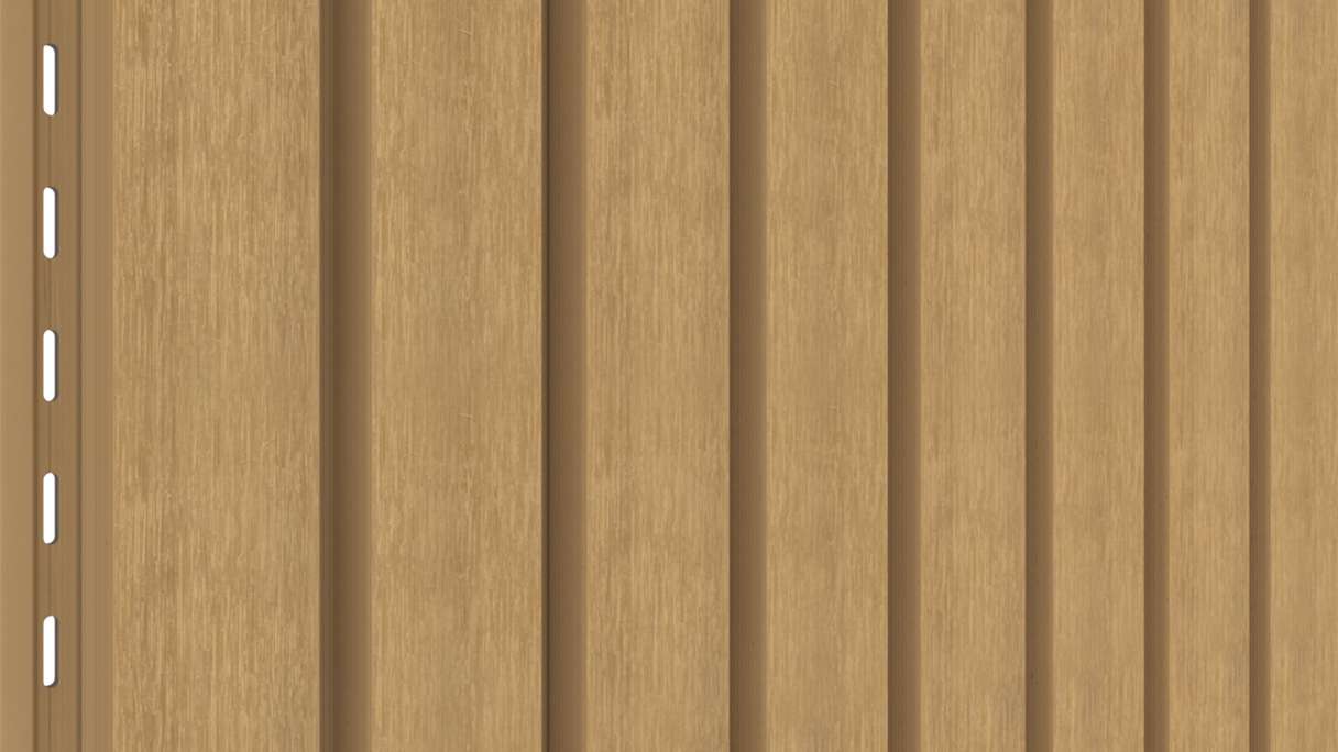planeo LINEA Wide - WPC CoEx Fassadenverkleidung Sand 2900 x 181 mm