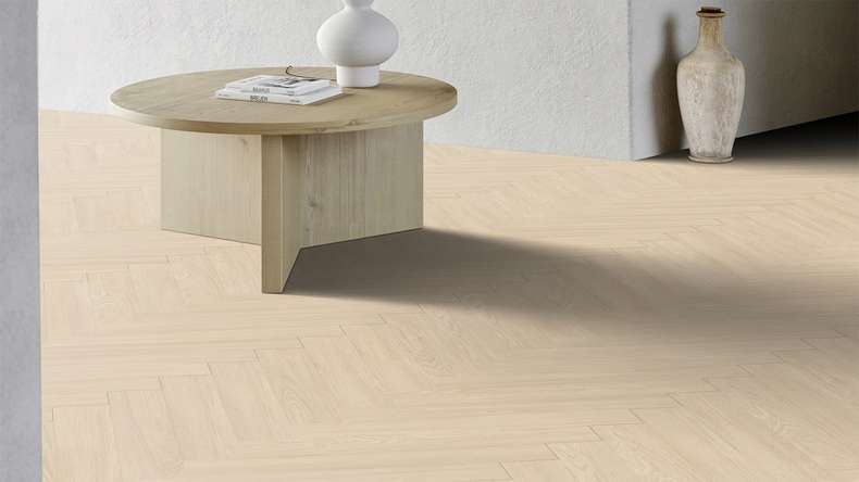 Gerflor Klebevinyl - Virtuo 55 Glue Down HB Blomma cream | Authentisches Erscheinungsbild (39201463)