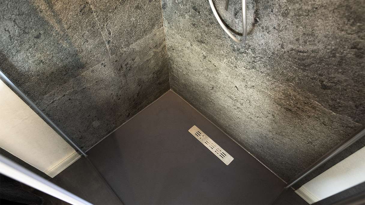 planeo EVOLITH Slate&Stone - Naturstein Wandverkleidung Urban Grey 1220 x 610 mm