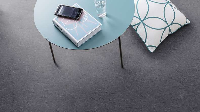 Gerflor Klebevinyl selbstklebend - Design Slate Anthracite (32370220)