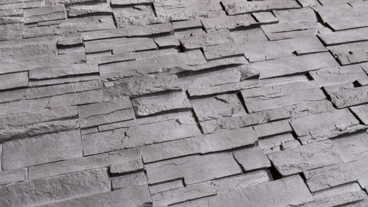 planeo Wandverkleidung Steinoptik - NovikStone DS Anthracite 1054 x 334 mm