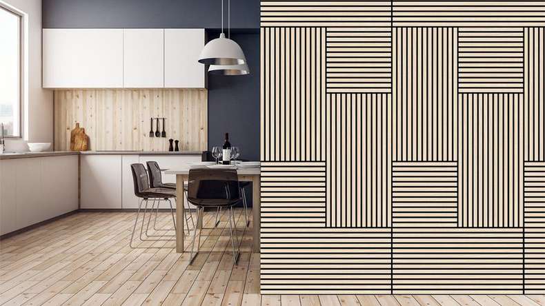 planeo Akustikpaneel - MixWall Timber Solid Althea Oak 52 x 52 cm | Echtholzfurnier MDF (PLMW-10311C)