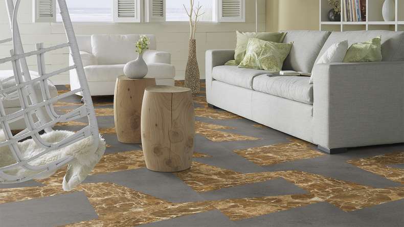 Forbo Allura Material 70 Klebevinyl - Rock Cement (636738DR7_con)