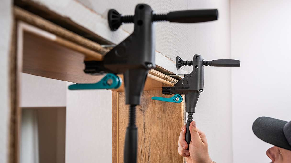 wolfcraft Türfutter-Montage-Set PRO