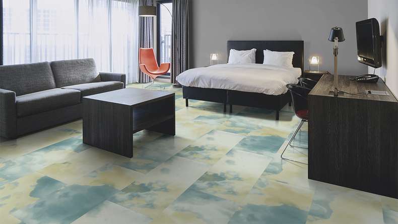 Forbo Allura Material 55 Klebevinyl - Calming Sky (638741DR5_con)