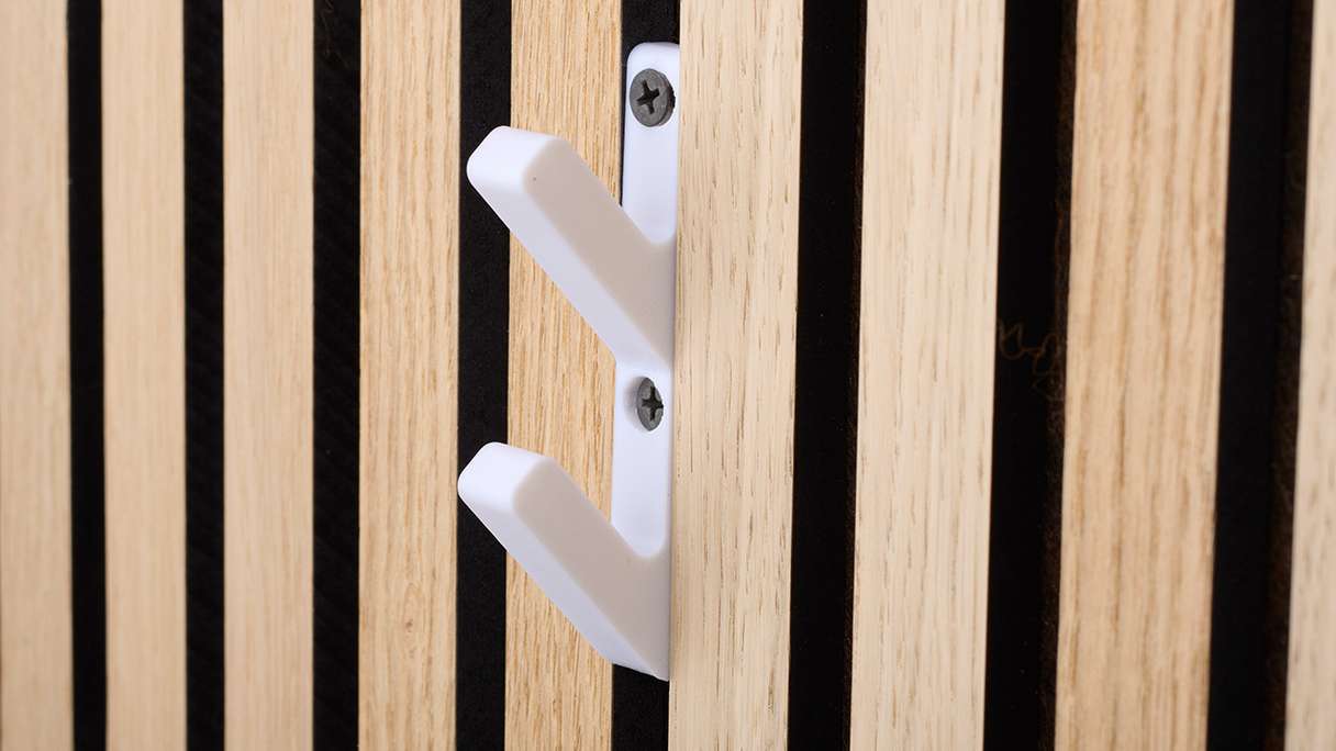 planeo 3D Haken - Weiß 2 Stk
