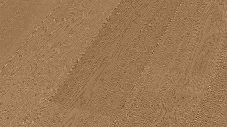 MEISTER Lindura-Holzboden HD 400 - 20227 Eiche lebhaft lehmbraun ultramattlackiert 2200 x 205 x 11 mm (500214-2200205-20227)
