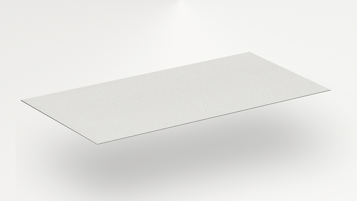 planeo Wandverkleidung SPC - CeraRock Tile Concrete White XL 280 x 117,5 cm