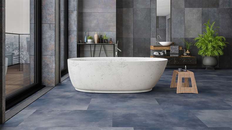 Gerflor Klebevinyl - Virtuo 55 Glue Down Acuarela ink | Authentisches Erscheinungsbild (39021475)