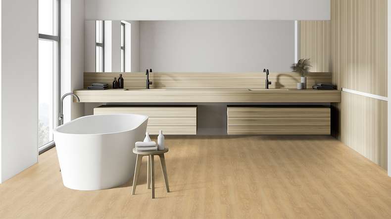 Gerflor Klick Vinyl - Senso Premium Rigid Acoustic Meadow honey | Trittschalldämmung integr. (39471540)