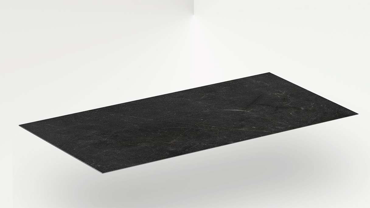 planeo Wandverkleidung SPC - CeraRock Tile Black Slate 120 x 60 cm