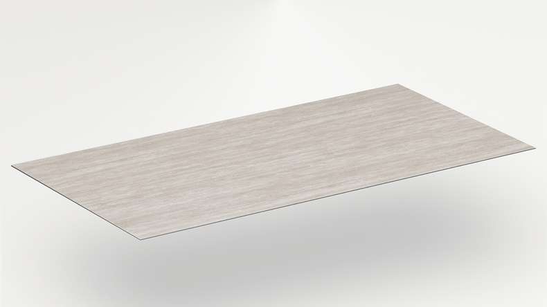 planeo Wandverkleidung SPC - CeraRock Tile Stripes Light Travertine 120 x 60 cm