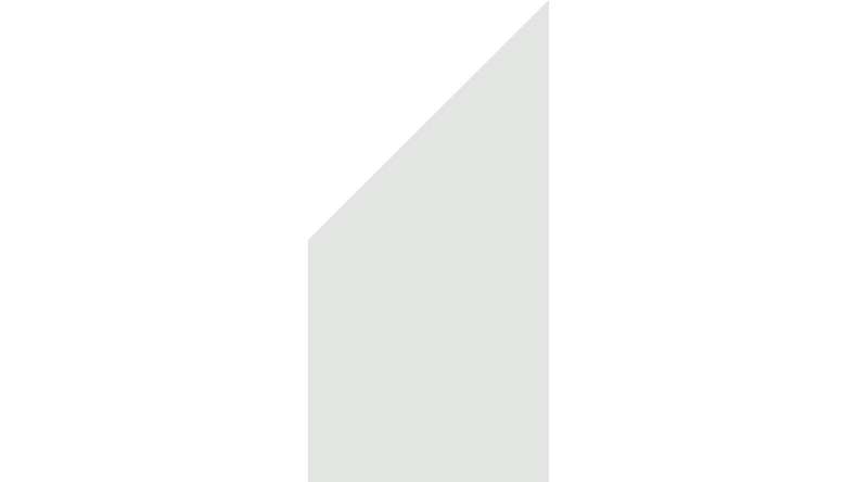 planeo Gardence Flair - Glas-Sichtschutz Schräg 90 x 180 cm