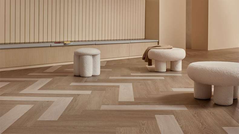 Forbo Allura Wood 70 Klebevinyl - Blond Timber 750 x 150 mm (63712DR7)