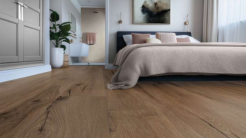 Gerflor Klebevinyl - Creation 55 Cedar Dark Brown