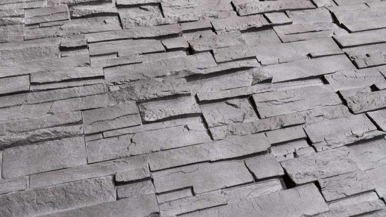 planeo Fassadenplatte Steinoptik - NovikStone DS Anthracite 1054 x 334 mm