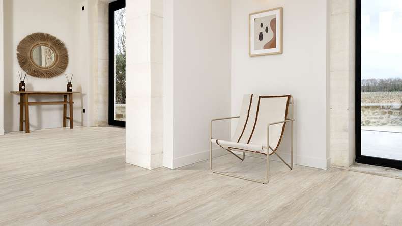 Gerflor Klick Vinyl Rigid - Creation 40 Clic Acoustic White Lime | Trittschalldämmung integr. (61300584)