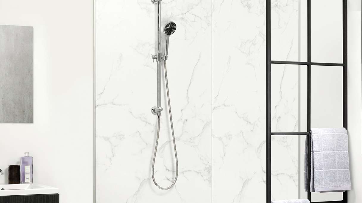 planeo StrongWall - Wandverkleidung Kunststoff XL Corlen 260 x 90 cm