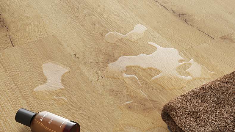 planeo Rigid Klick Vinyl - GRANDline Sunlit Oak | Trittschalldämmung integr. (NF-Gl-553-N)