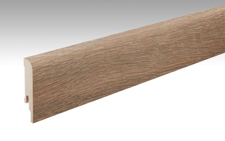 MEISTER Sockelleisten Fußleisten Eiche Muscat 6416 - 2380 x 80 x 16 mm (200006-2380-06416 - 6939236416)
