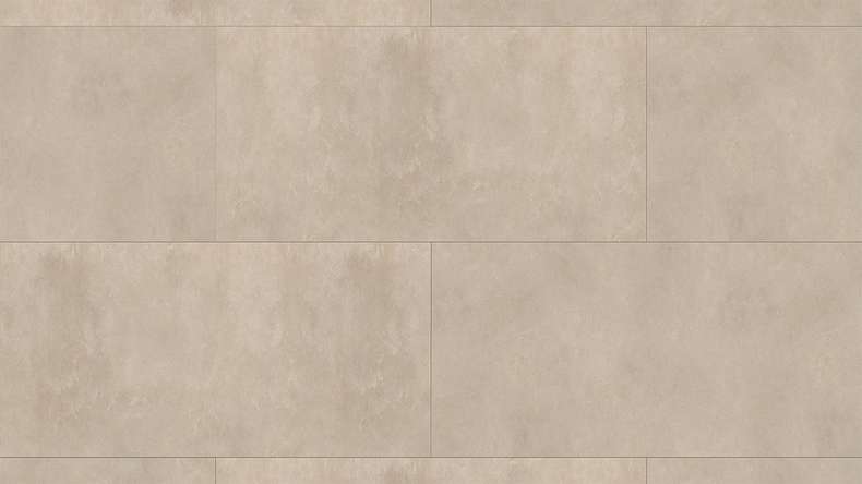 planeo Rigid Klick Vinyl - Luna Beige XXL Fliese 1220x610mm | Trittschalldämmung integr. (DF-KF-994-030)