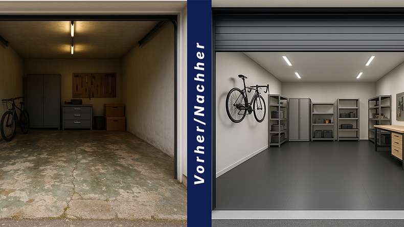 Gerflor Garagenboden - R-Tile 9004 Black (39579004)