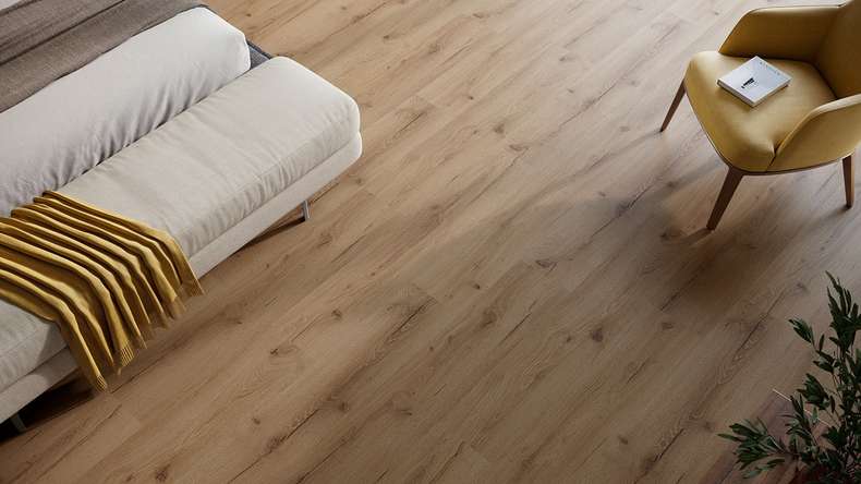 planeo Rigid Klick Vinyl - HOMEtec Basic 30 IXPE Earth Oak | Trittschalldämmung integr. (RP-E30-4)