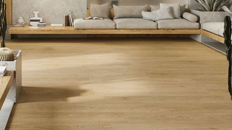 Gerflor Klick Vinyl Rigid - Creation 70 Clic EIR Lounge Oak Natural | Synchronprägung (61331273)
