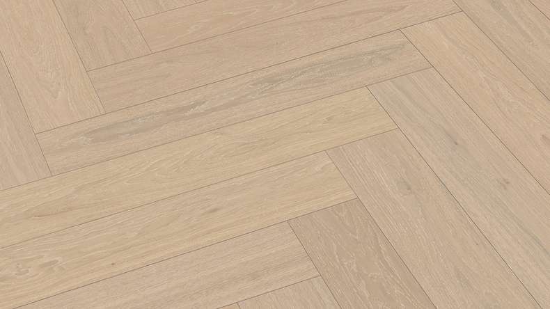 planeo Holzboden - Edelholz Herringbone Eiche Verdal | Made in Germany (EDP-0398)