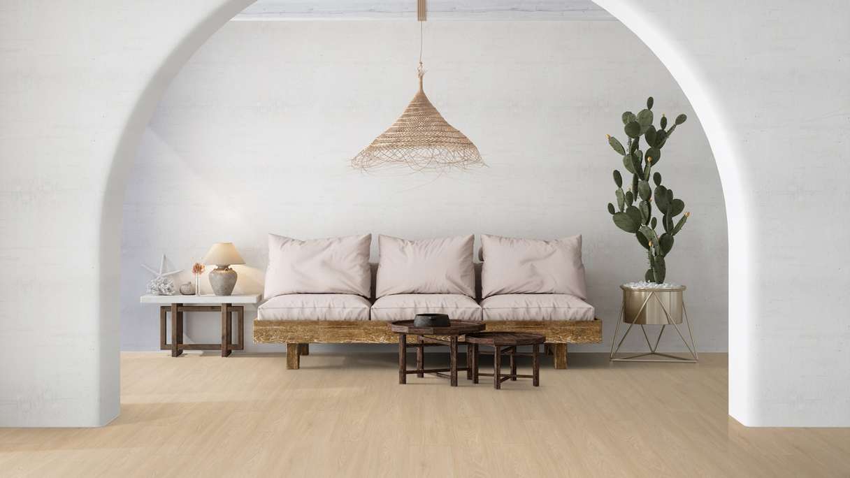 Gerflor Klick Vinyl - Virtuo 55 Rigid Acoustic EIR Blomma Beige (39061460)