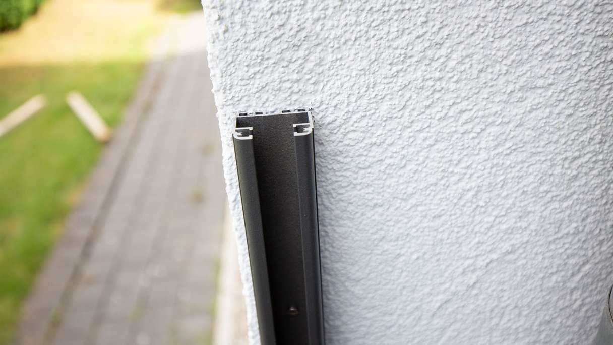 planeo Gardence Strong - Alu-Universalleiste Anthrazit 200 cm