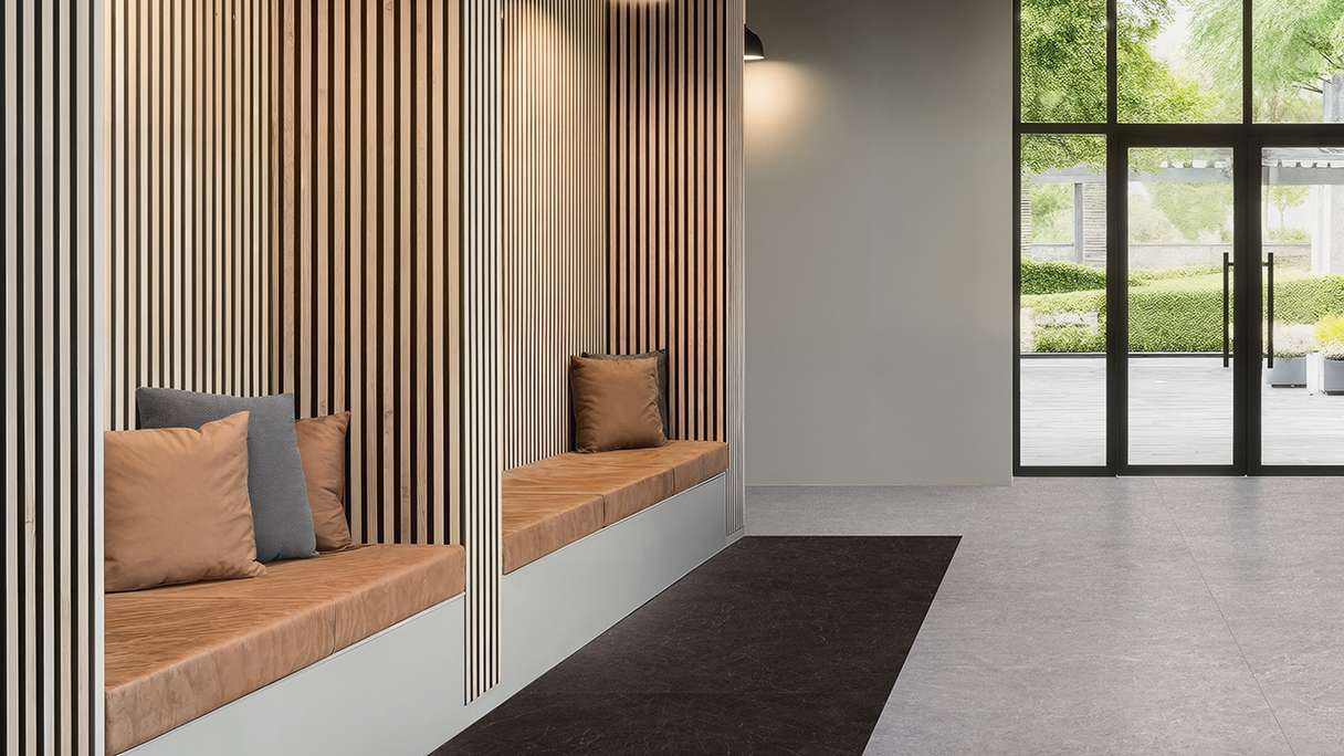 Gerflor Klick Vinyl Rigid - Creation 70 Clic Marble Black | Authentisches Erscheinungsbild (61291722)
